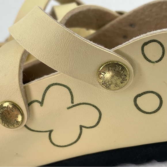 Birki’s Dorian Ladybird Sandals Women’s 8 Ladybug Cream Birkenstock Clogs - Picture 14 of 16